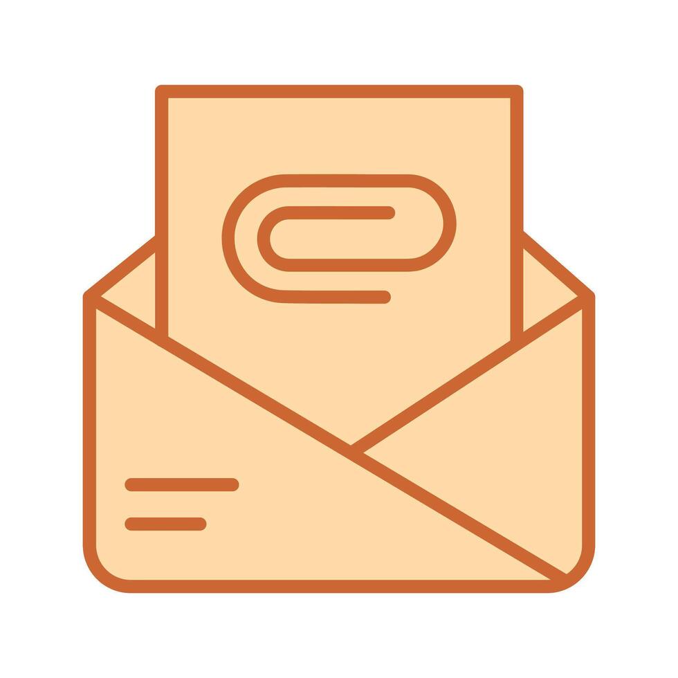 Attachment Clip Icon Design vector