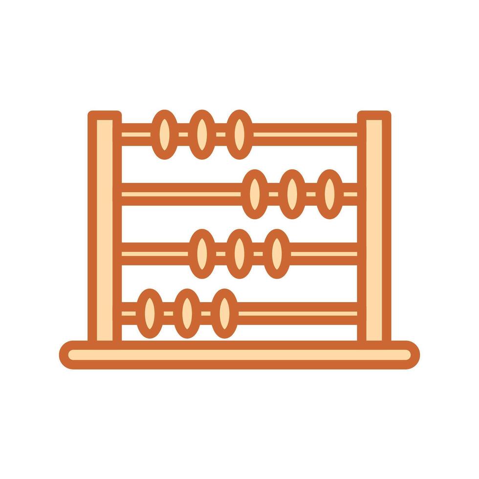 Abacus Icon Design vector