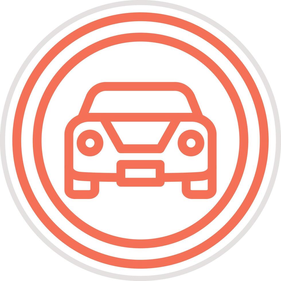 Car traffic Icon Design Illustration vector