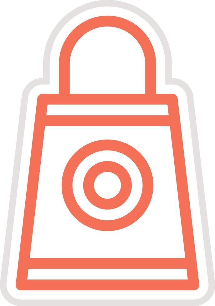 Shopping Bag Icon Design Illustration vector