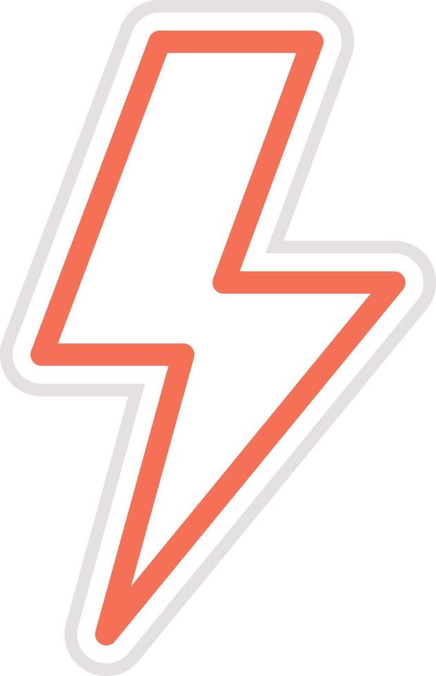 Lightning Icon Design Illustration vector