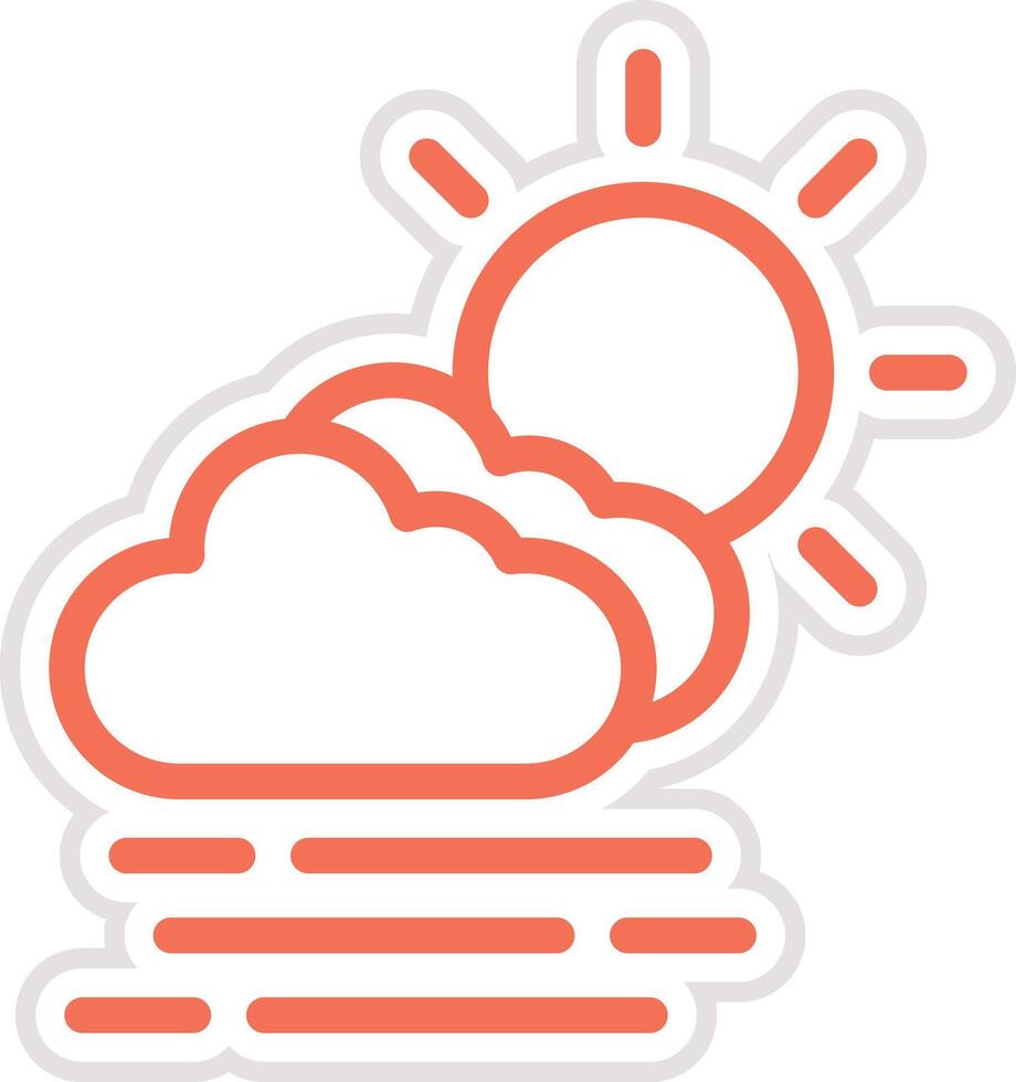 Haze Icon Design Illustration vector