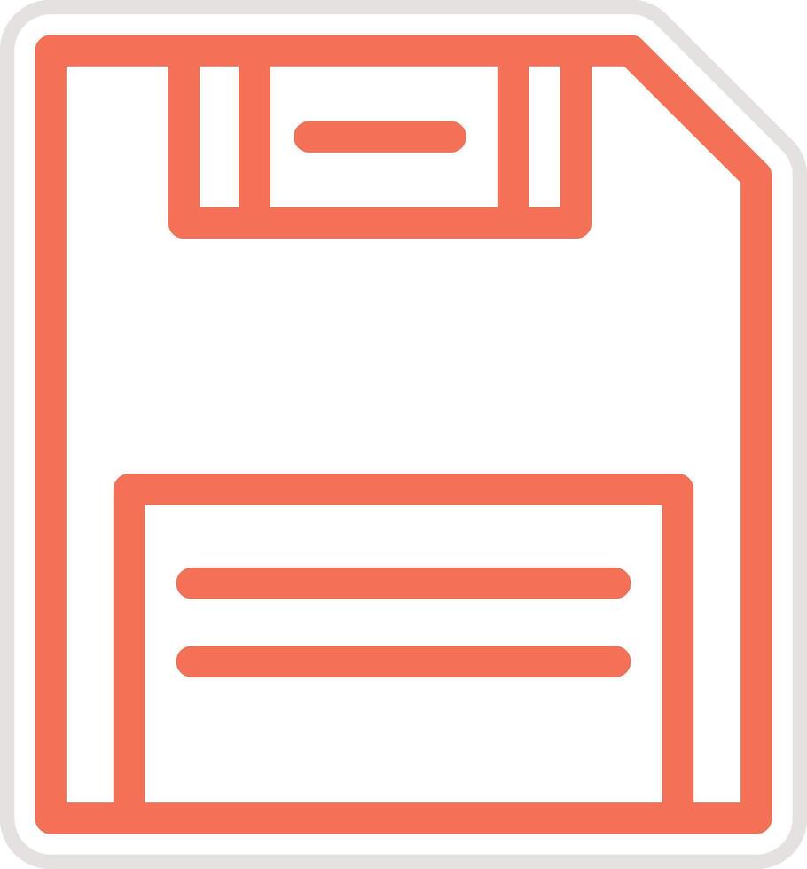 Floppy disk Icon Design Illustration vector