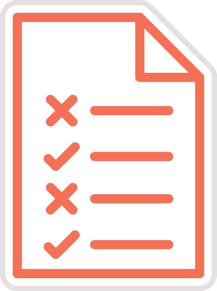 Testing Icon Design Illustration vector