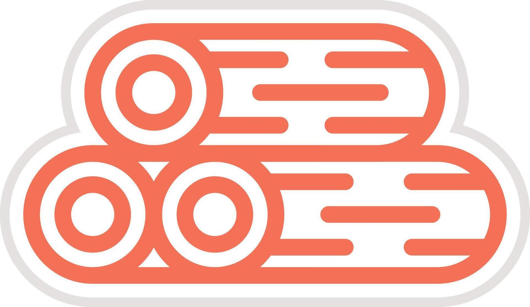 Wood Icon Design Illustration vector