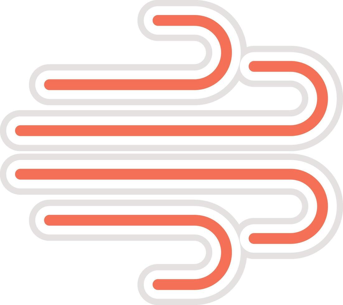 Wind Icon Design Illustration vector