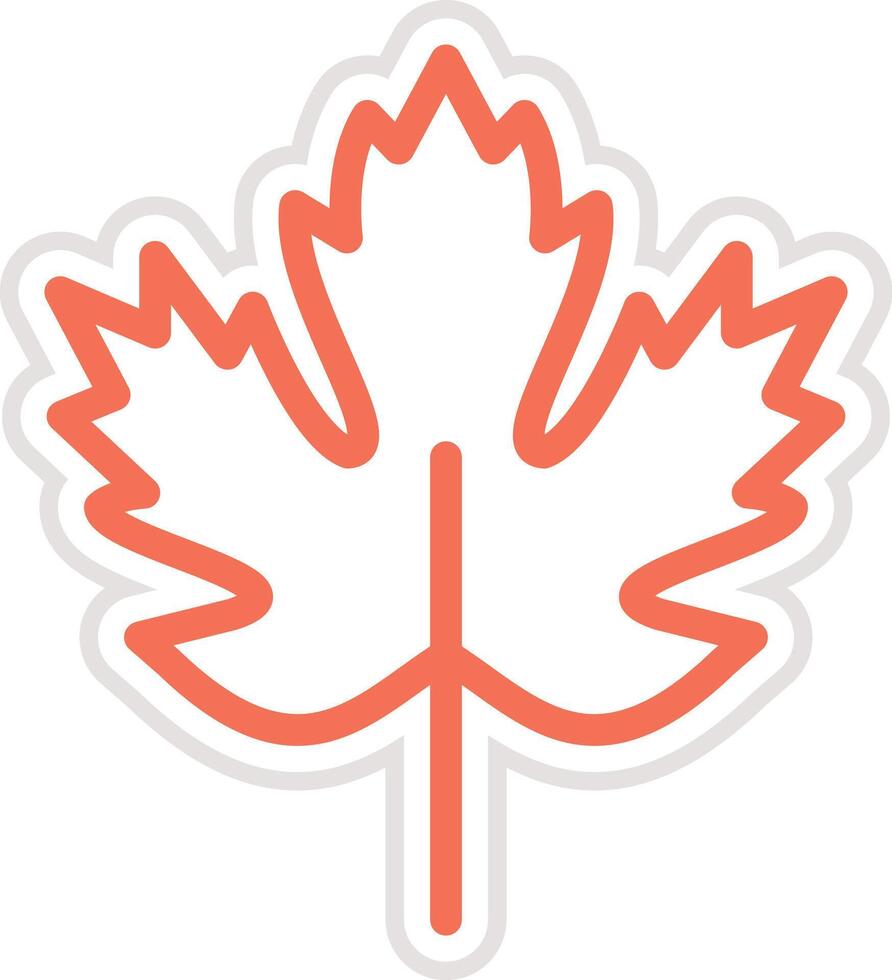 Maple Icon Design Illustration vector