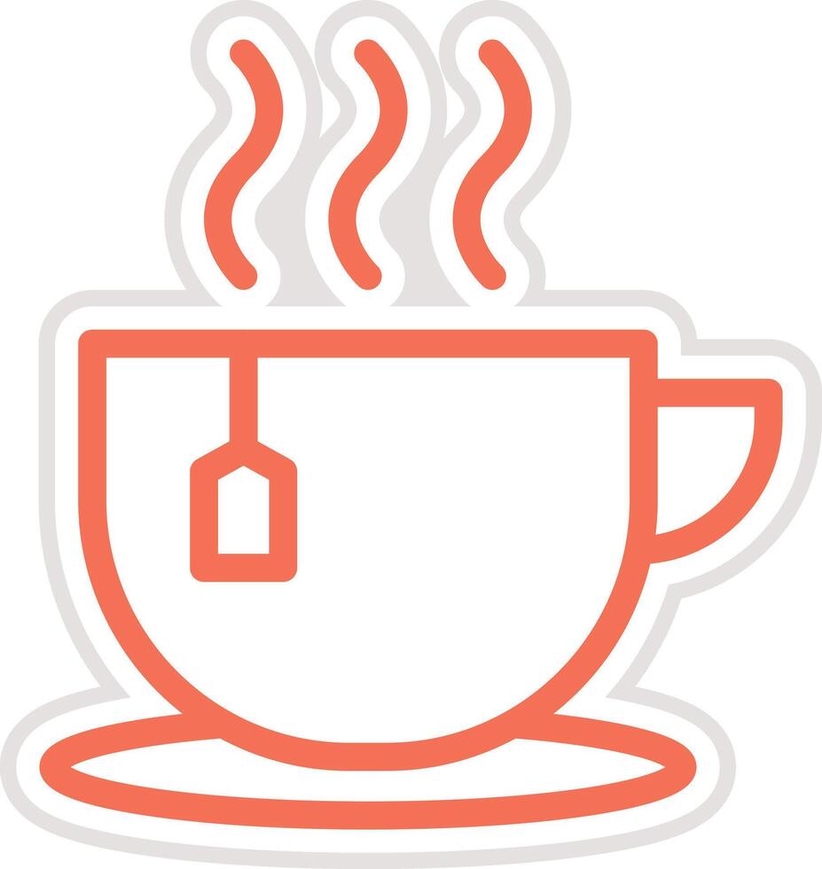 Tea Icon Design Illustration vector