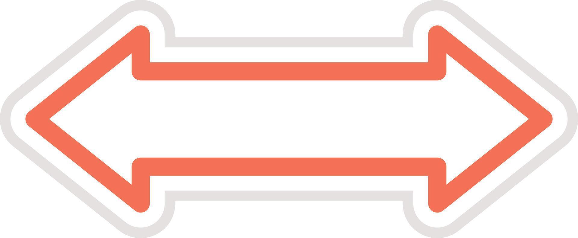 Horizental Icon Design Illustration vector