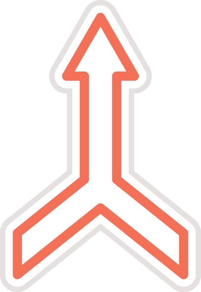 Merge Icon Design Illustration vector