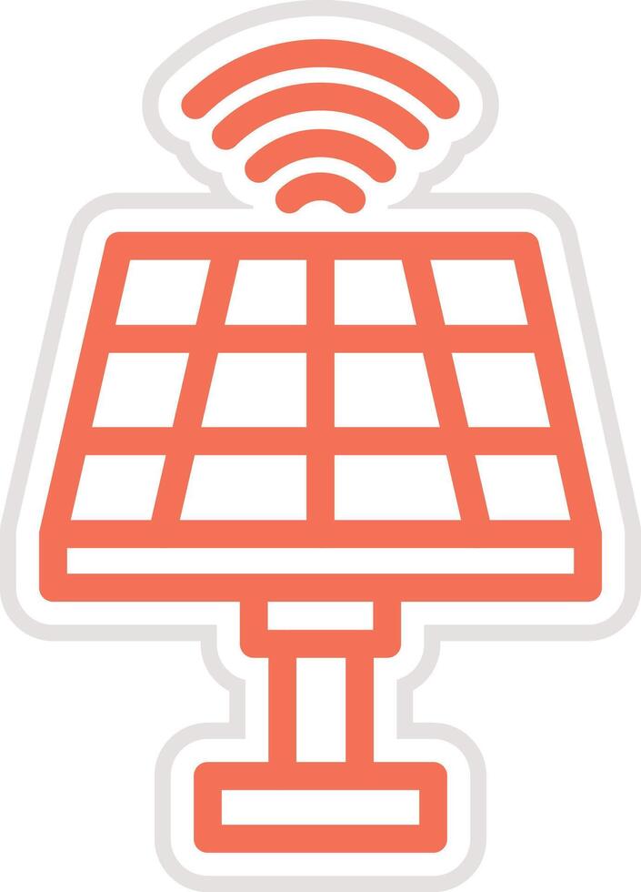 Solar Icon Design Illustration vector