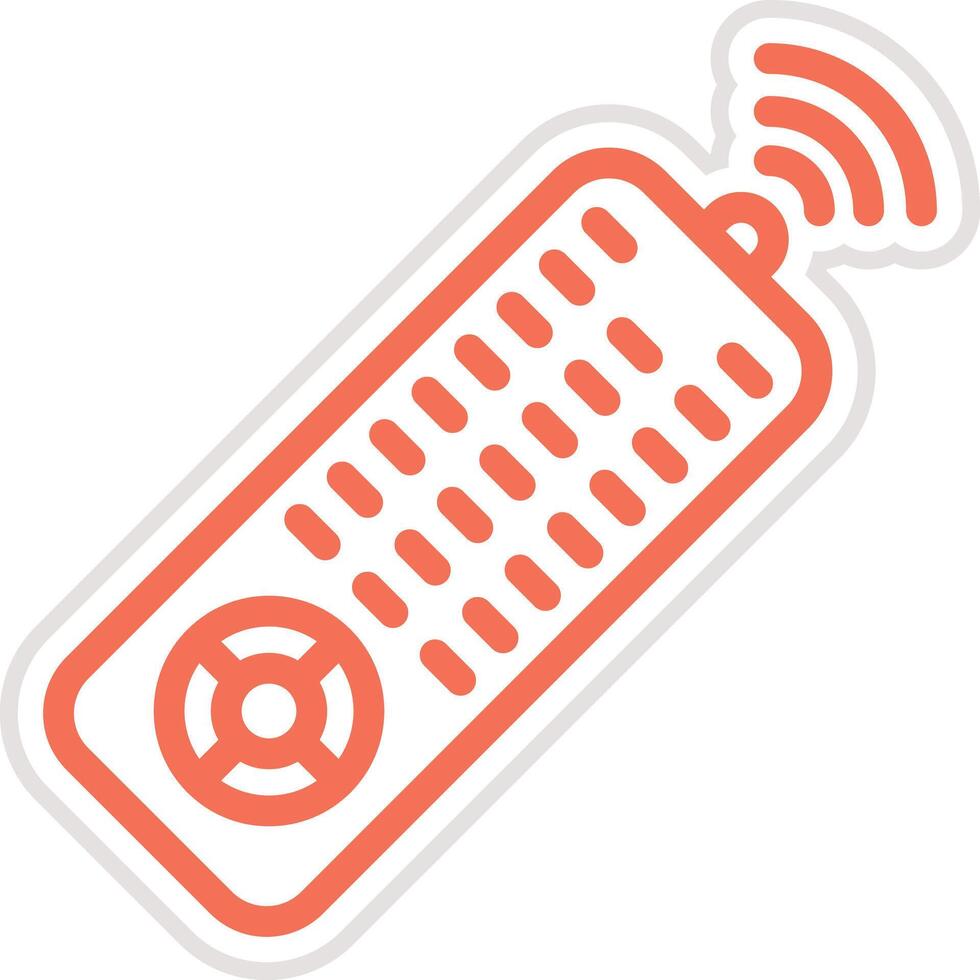 Remote control Icon Design Illustration vector