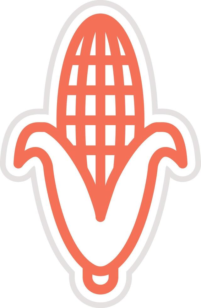 Corn Icon Design Illustration vector