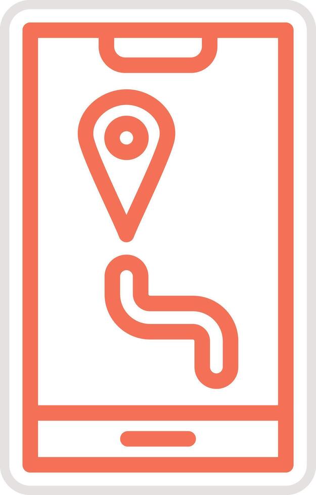 Map Icon Design Illustration vector