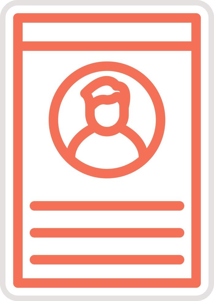 Profile Icon Design Illustration vector