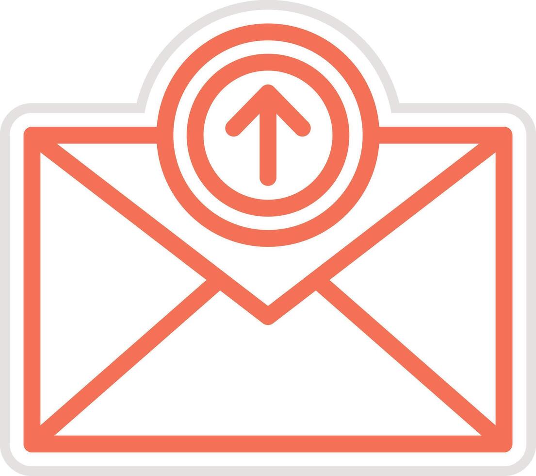 Send mail Icon Design Illustration vector