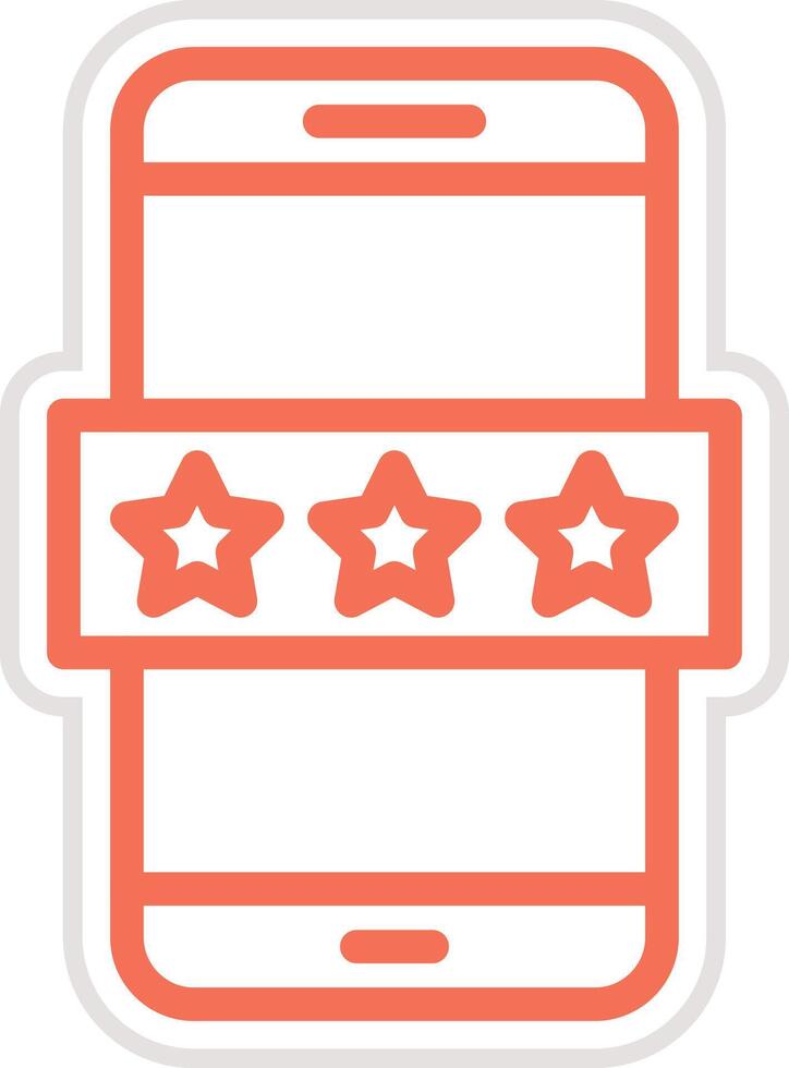 Rating Icon Design Illustration vector