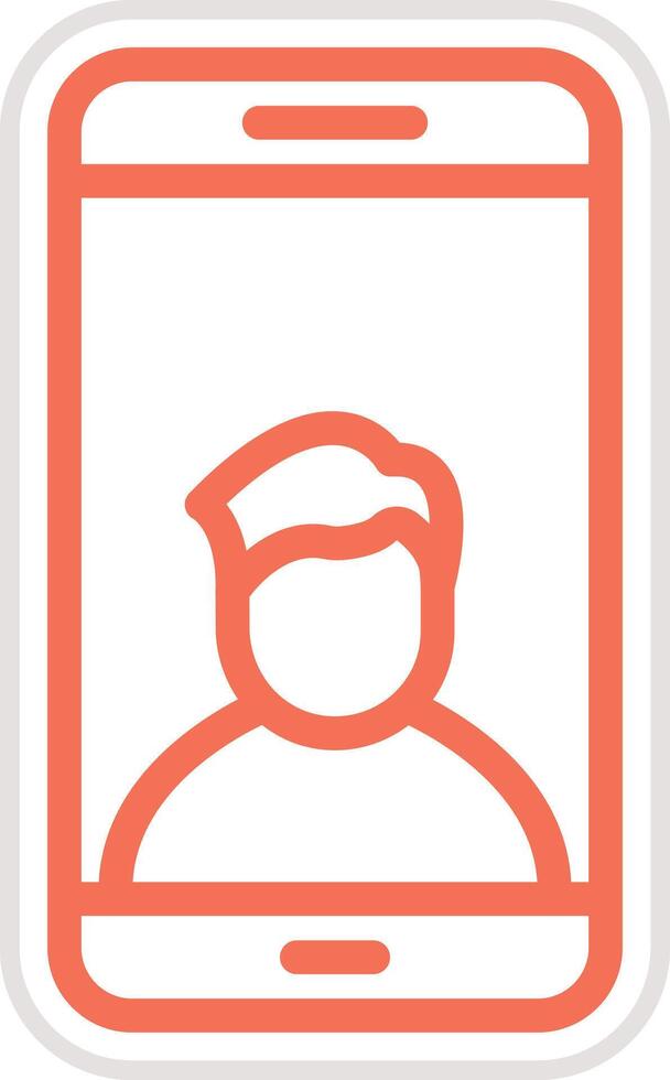 call Icon Design Illustration vector