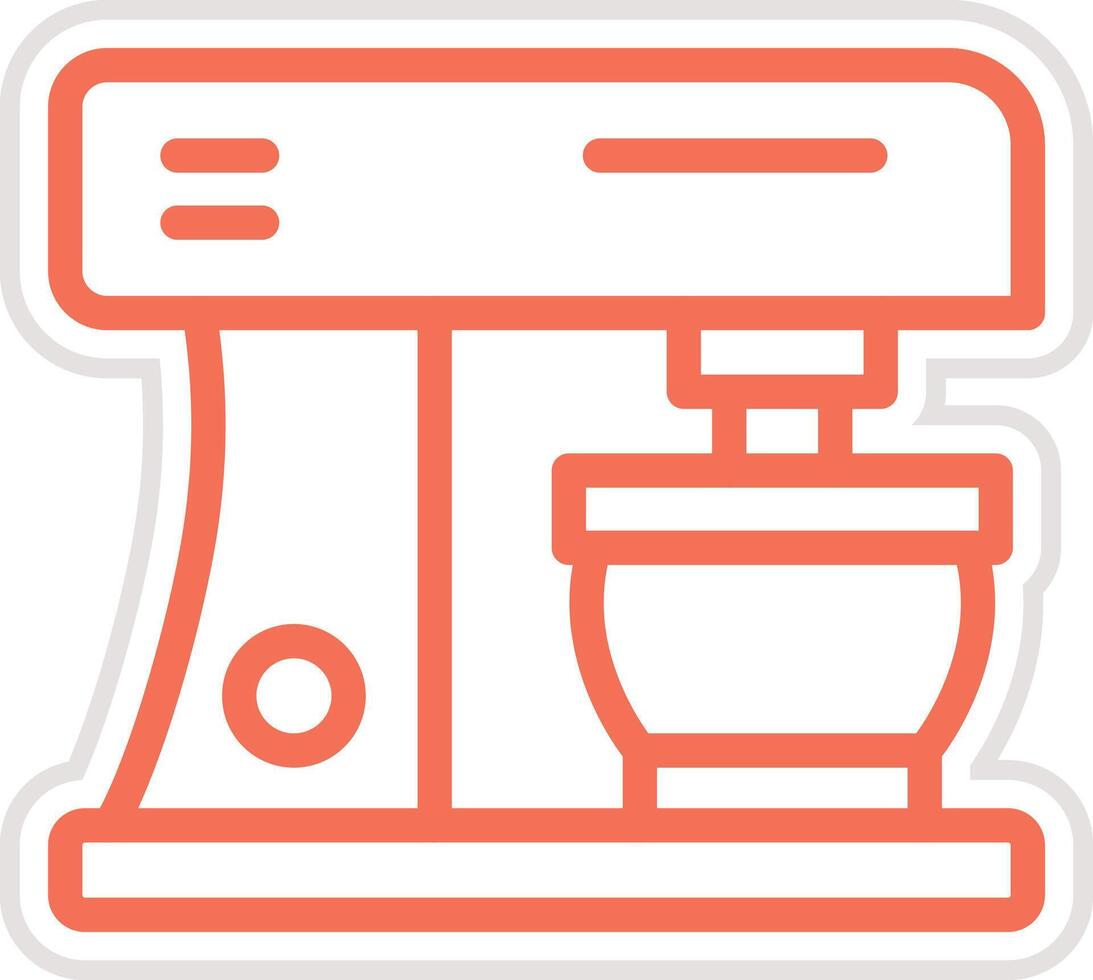 Mixer Icon Design Illustration vector