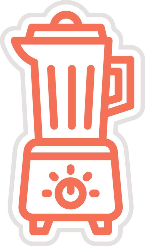 Blender Icon Design Illustration vector
