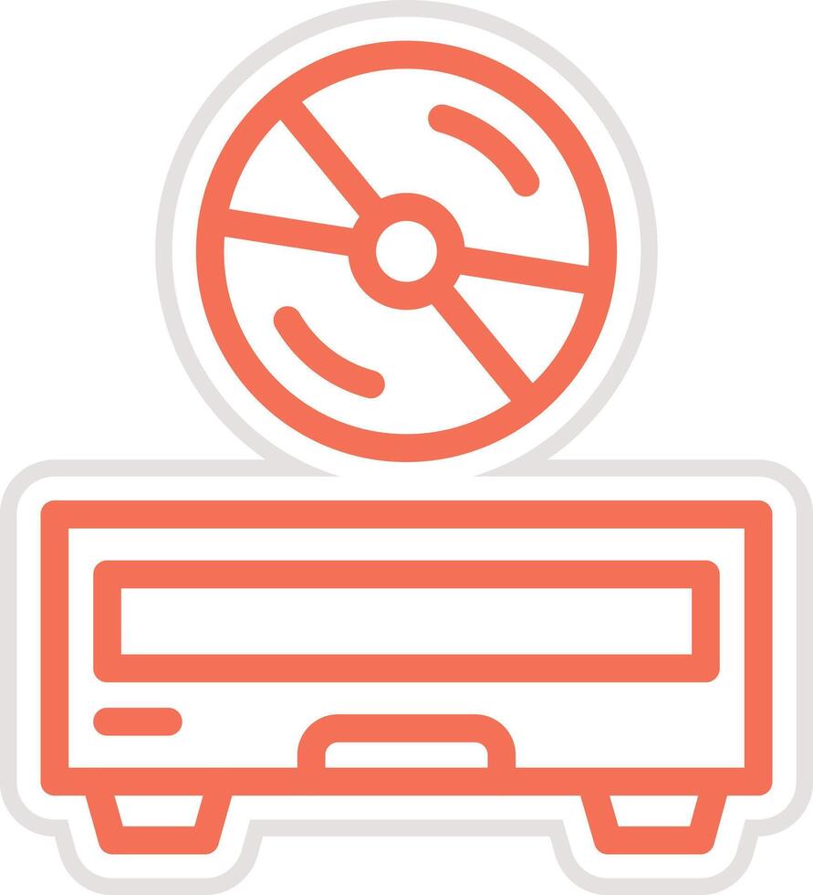 Cd Rom Icon Design Illustration vector