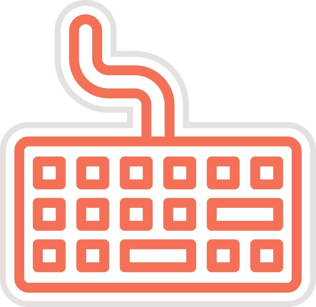 Keyboard Icon Design Illustration vector