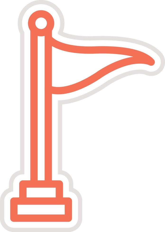 Flag Icon Design Illustration vector