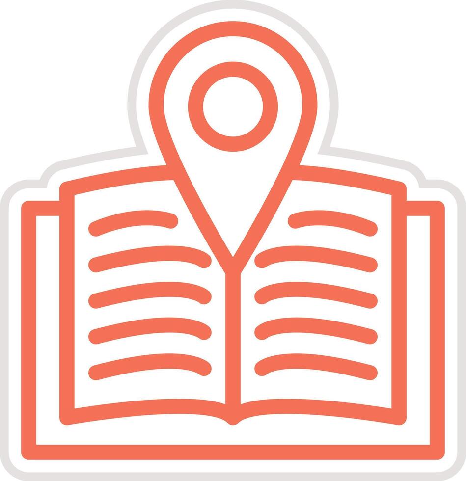 Library Icon Design Illustration vector