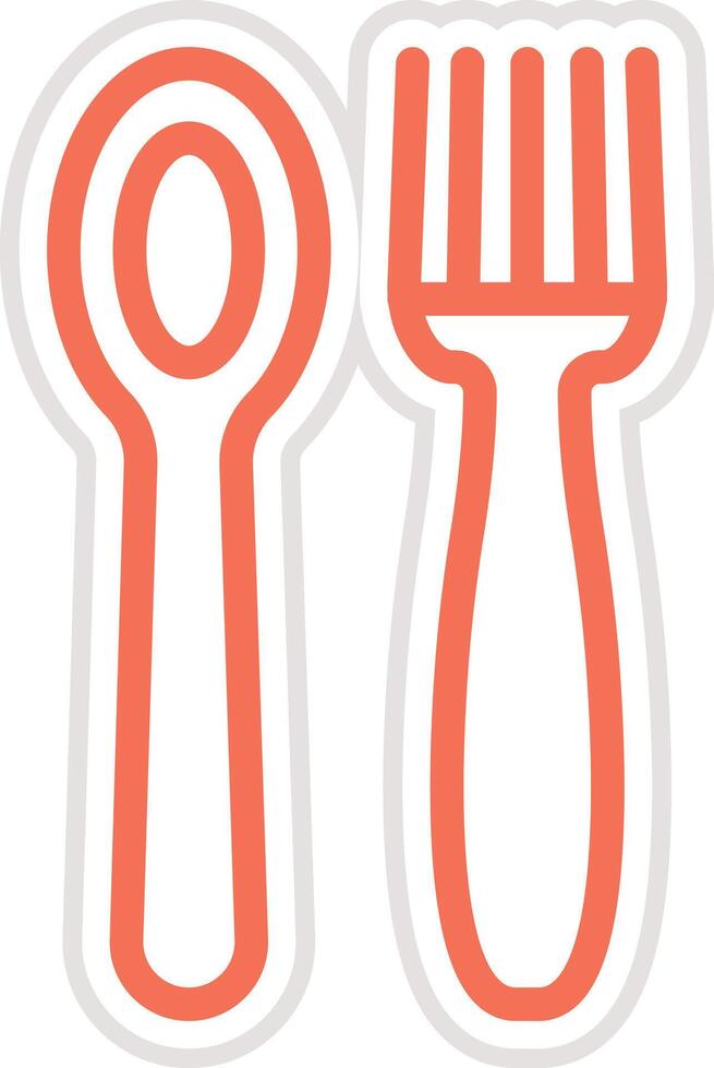Cutlery Icon Design Illustration vector