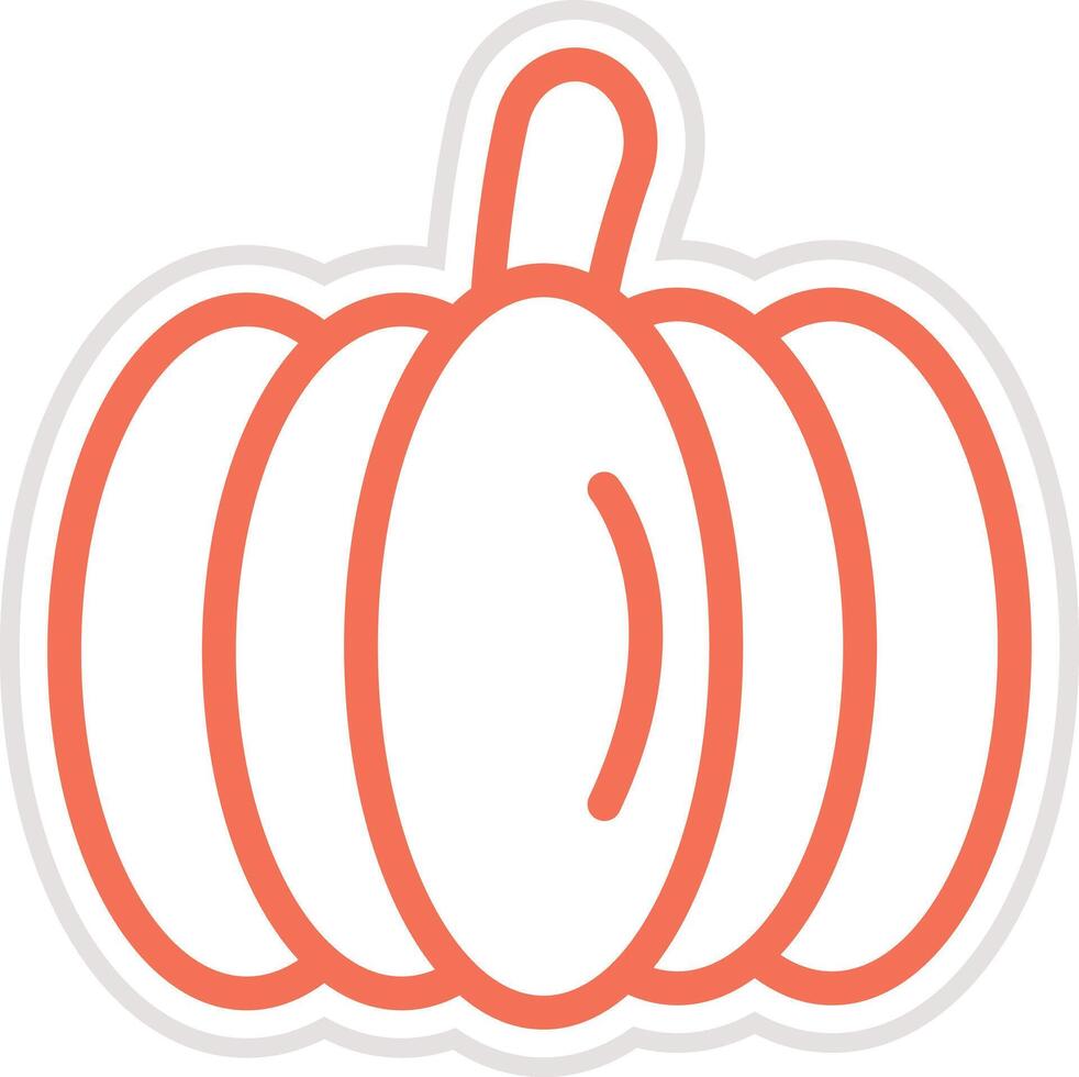 Pumpkin Icon Design Illustration vector