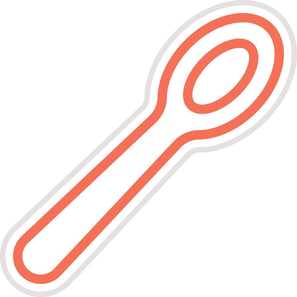 Spoon Icon Design Illustration vector