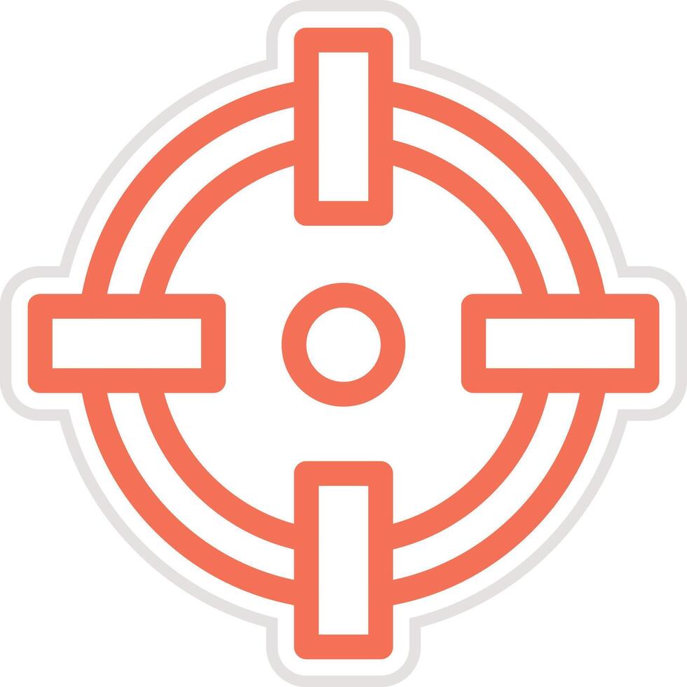 Target Icon Design Illustration vector