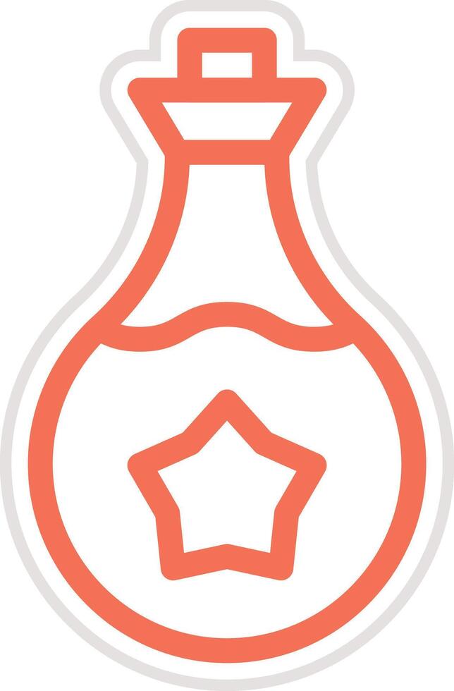 Potion Icon Design Illustration vector