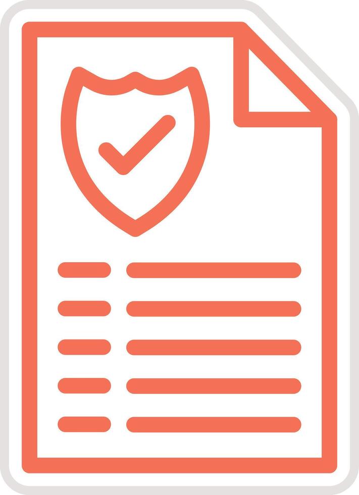Document Icon Design Illustration vector