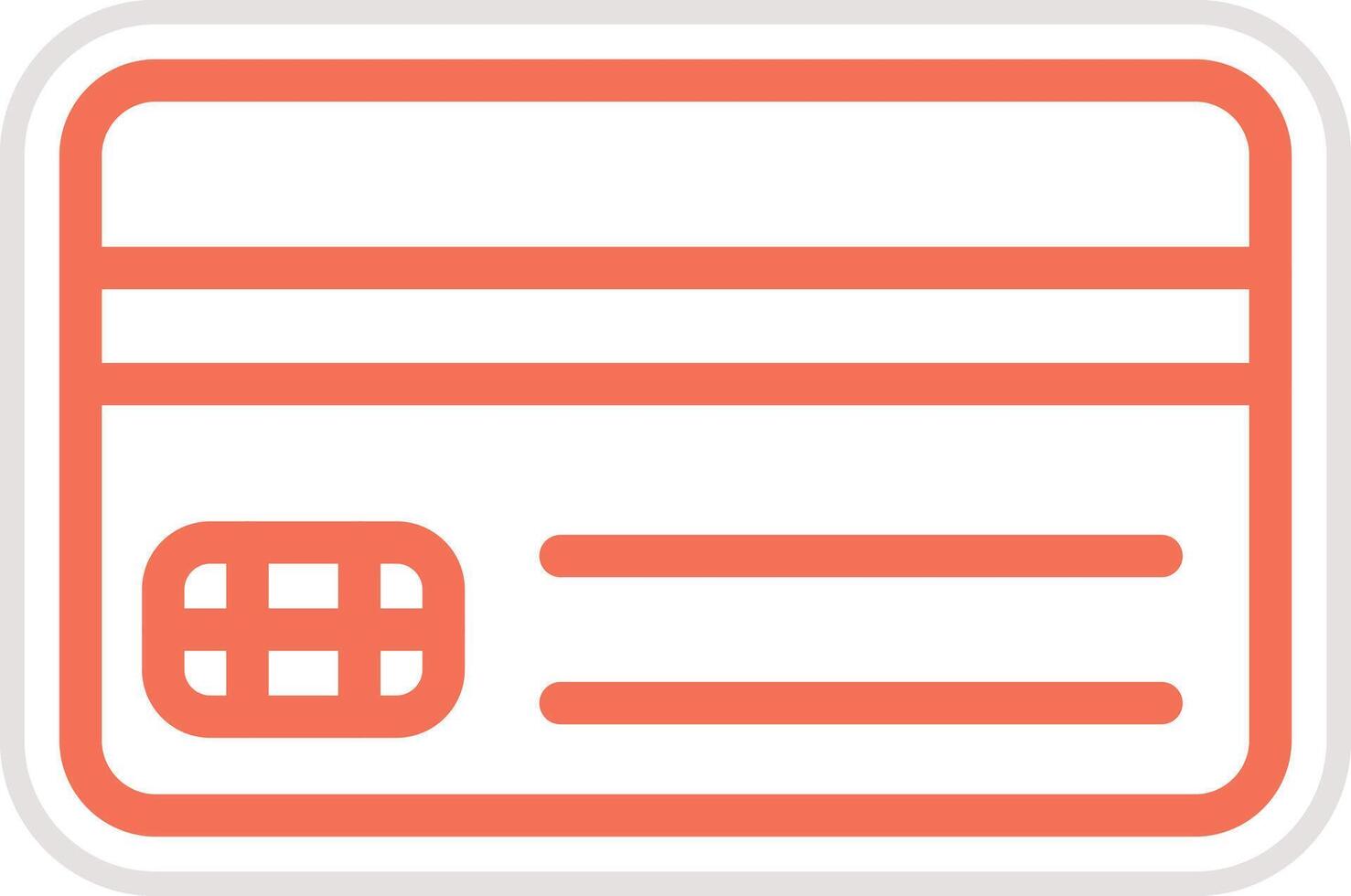 Credit card Icon Design Illustration vector