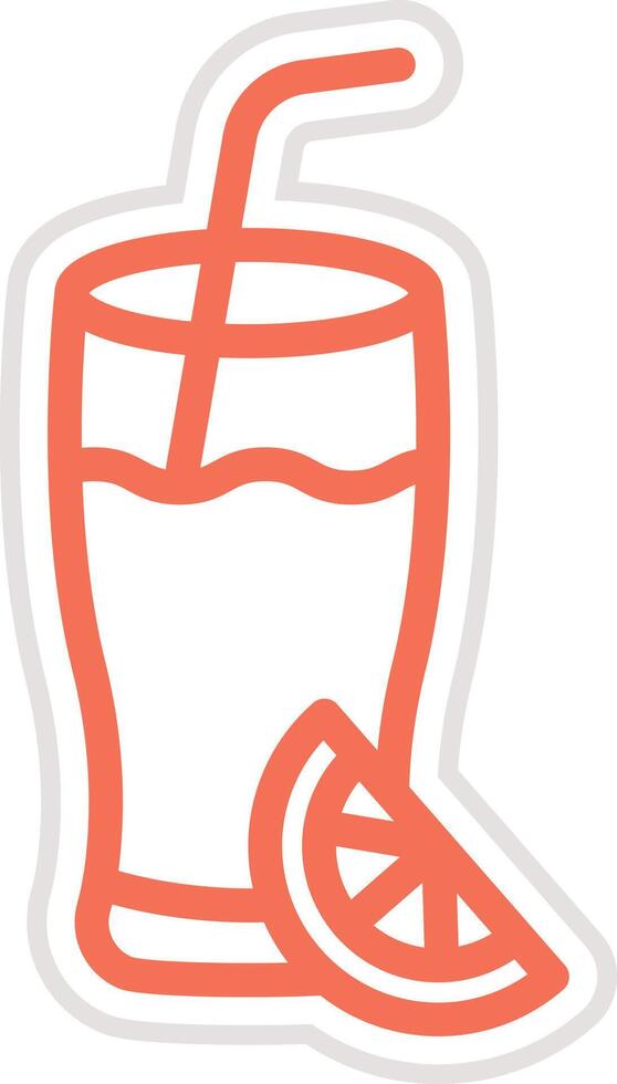 Lemonade Icon Design Illustration vector