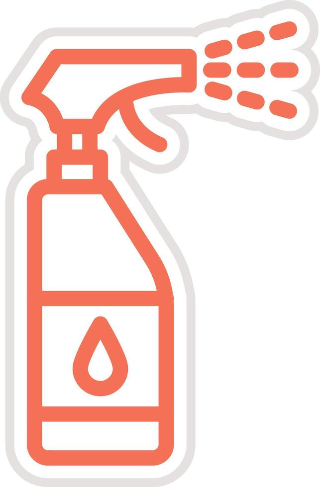 Spray Icon Design Illustration vector