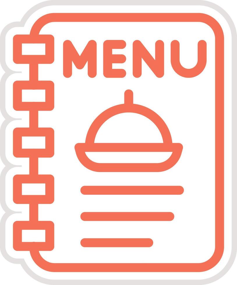 Menu Icon Design Illustration vector