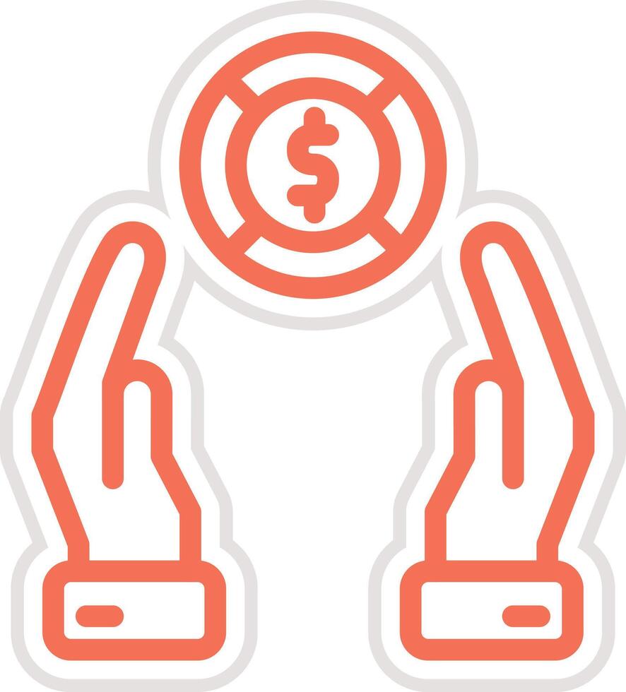 Charity Icon Design Illustration vector