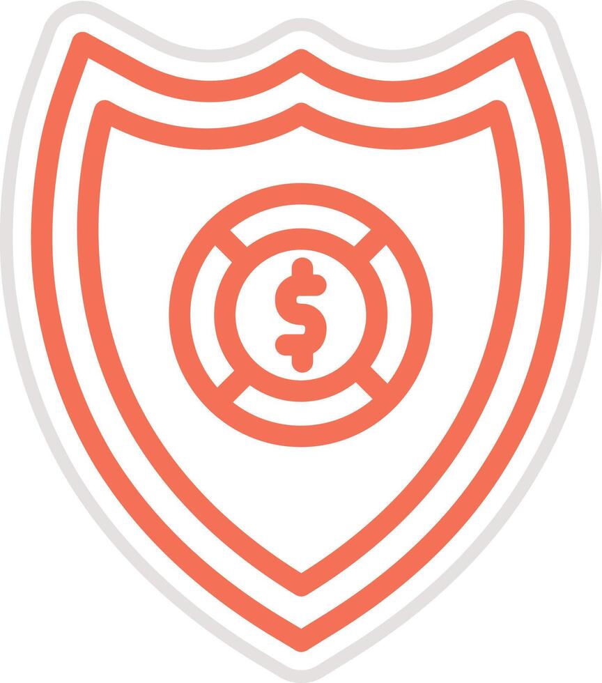 Shield Icon Design Illustration vector