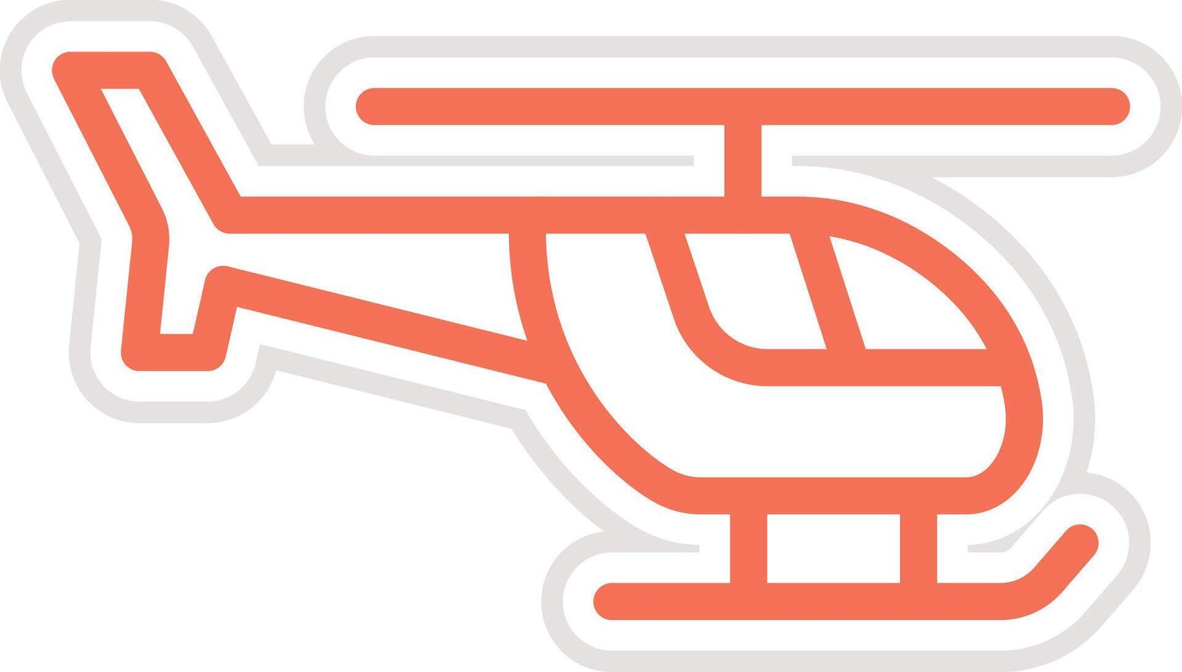 Helicopter Icon Design Illustration vector