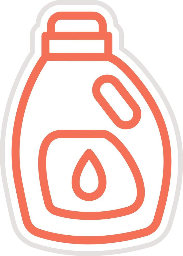 Detergent Icon Design Illustration vector