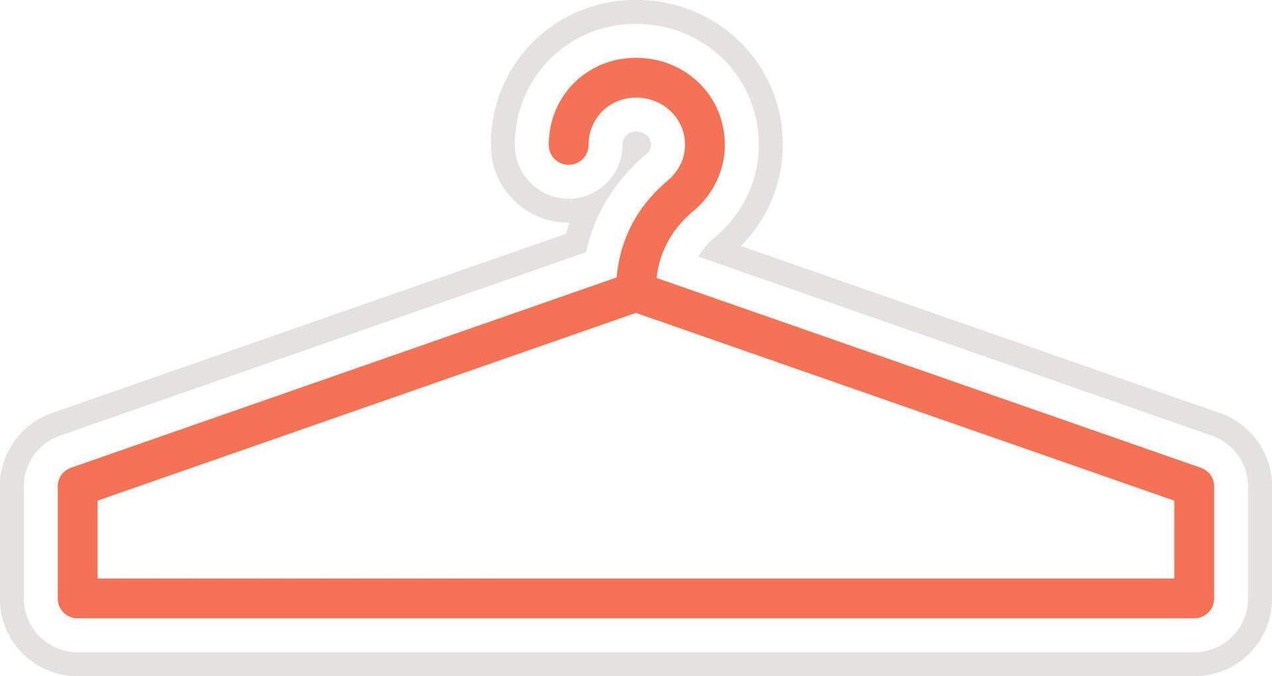Hanger Icon Design Illustration vector