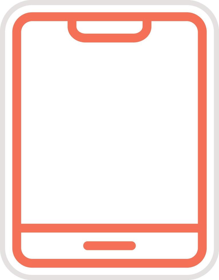 Tablet Icon Design Illustration vector