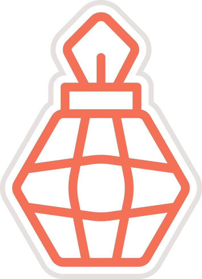 Perfume Icon Design Illustration vector