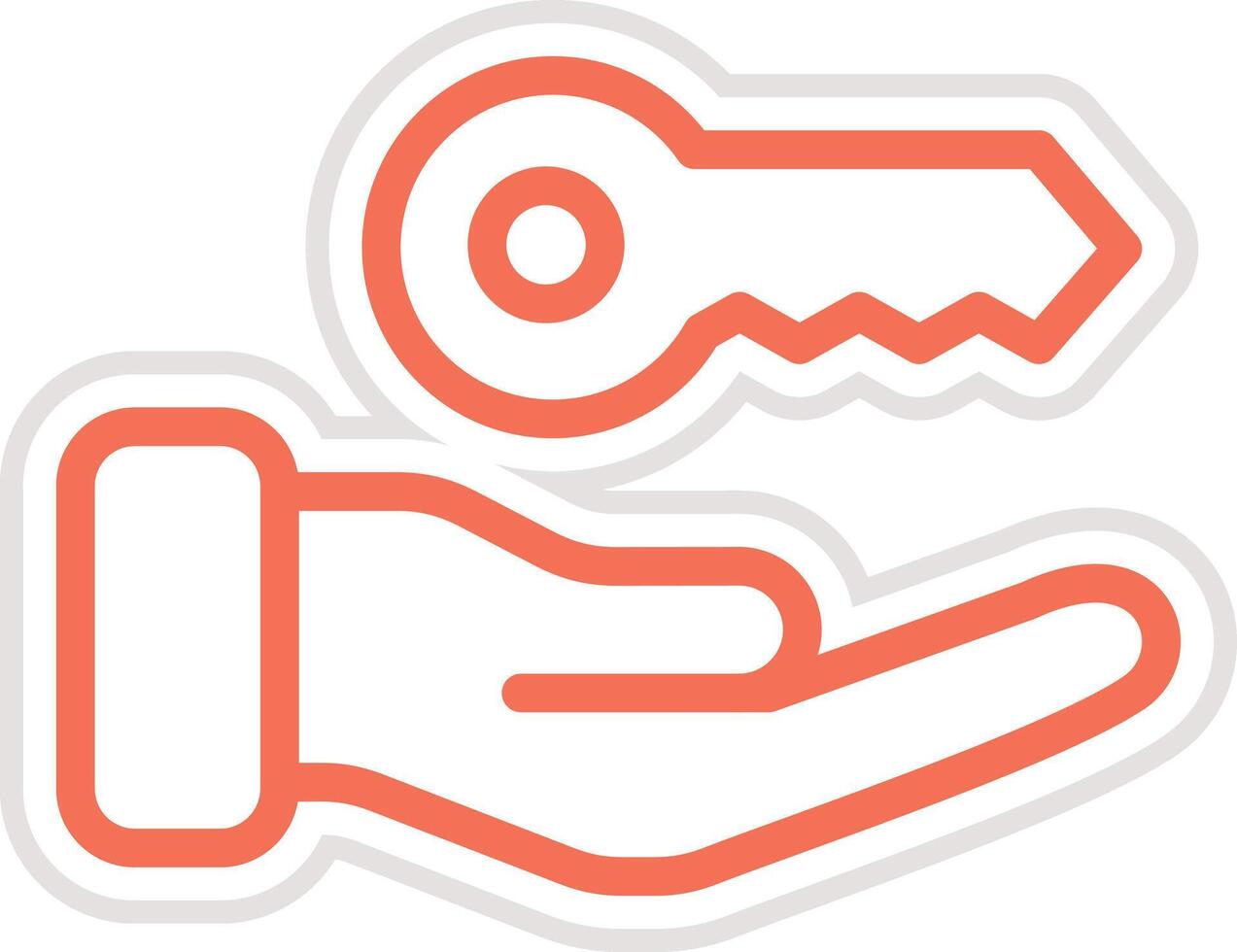 Key Icon Design Illustration vector