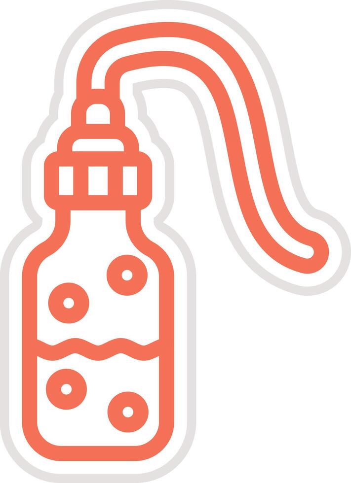 Wash bottle Icon Design Illustration vector