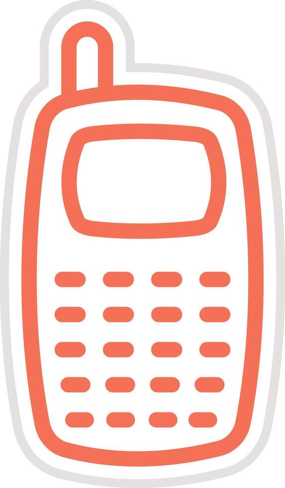 Phone Icon Design Illustration vector