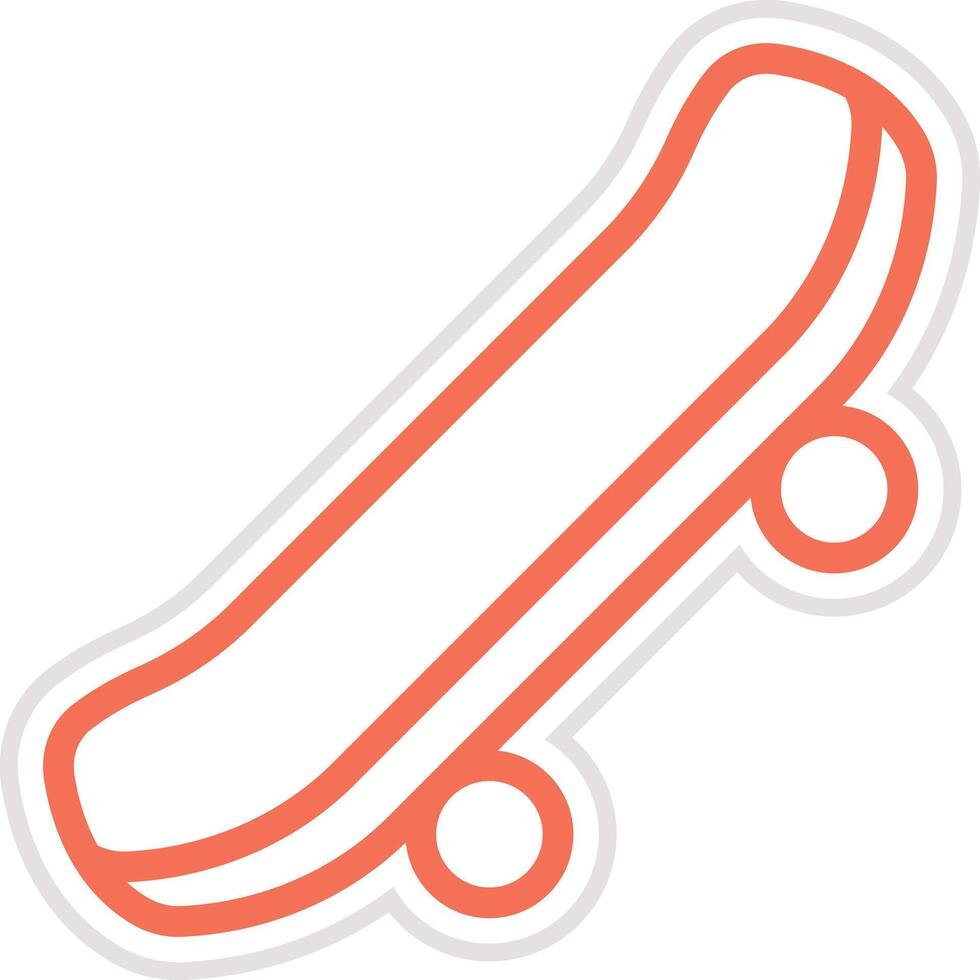 Skateboard Icon Design Illustration vector