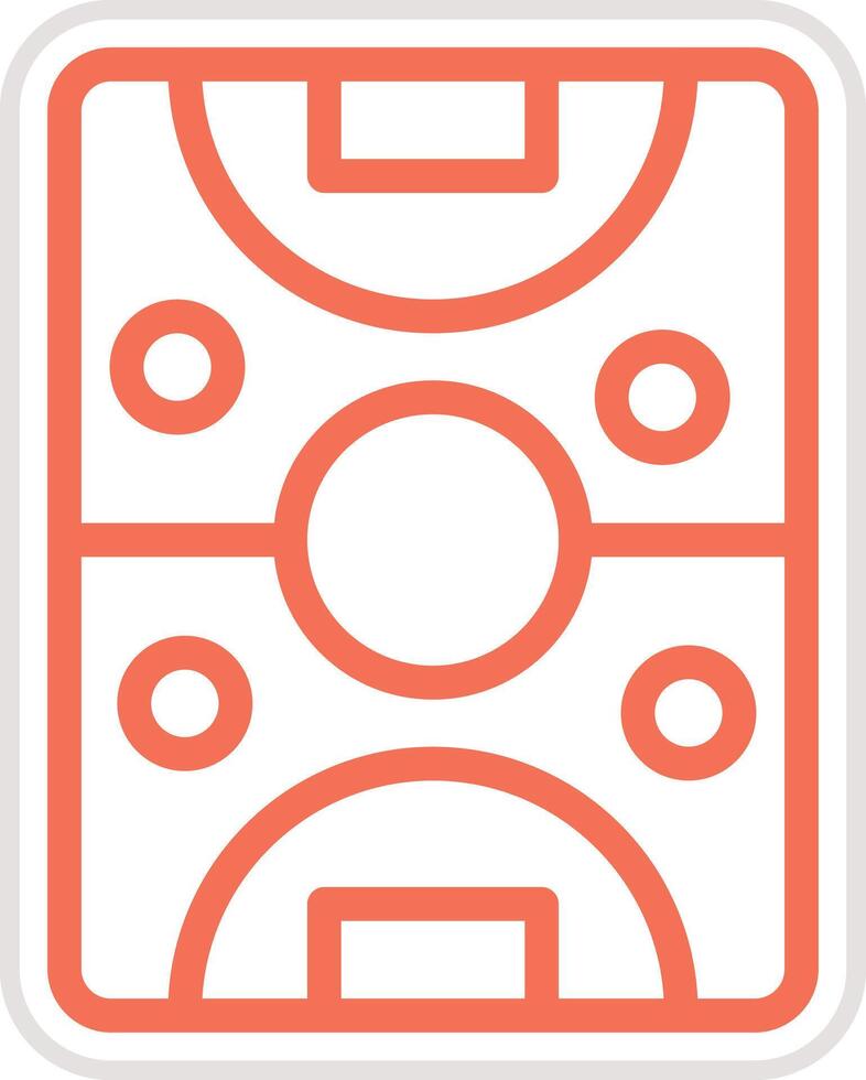 Air hockey Icon Design Illustration vector